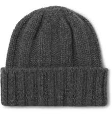 beams plus ribbed cashmere beanie