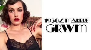 1930s makeup grwm vine tips tricks