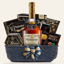 send hennessy vs cognac gift basket