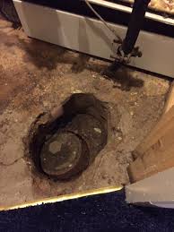 Exposed Basement Sewage Cleanout Pipe