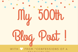 Image result for 500th blogger post