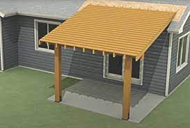 attach a patio roof to an existing house
