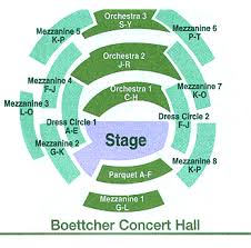 Boettcher Concert Hall Denver Wheelchair Seating