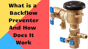 what is a backflow preventer and do