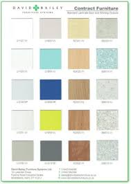 Laminate Colour Cards David Bailey Furniture Systems Dbfs