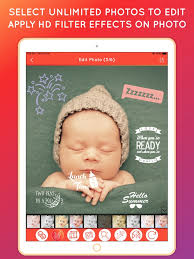baby story photo video maker on the app