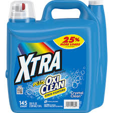 xtra plus oxiclean liquid laundry