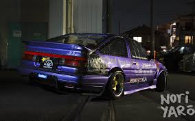wallpaper car purple cars night