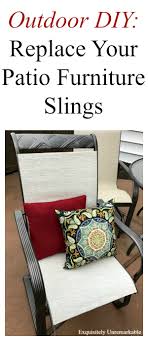 replace patio furniture slings