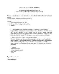 Zápis a usnesení ze zasedání školské rady 21.3.2022 | Masarykova základní  škola Klášterec nad Orlicí - oficiální stránky