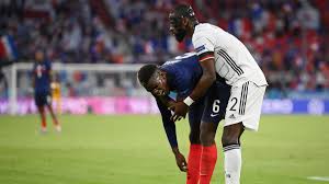 Why is antonio rudiger wearing a mask for germany at euro 2020? Euro 2020 More Of A Nibble Says Roy Keane But Did Antonio Rudiger Bite Paul Pogba During France V Germany Eurosport