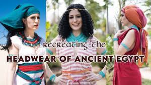 ancient egyptian headwear recreating