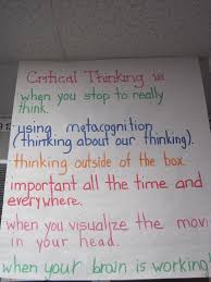 Critical Thinking  Where to Begin