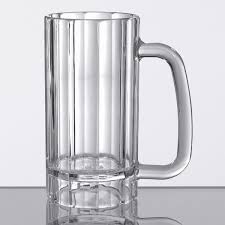 16 Oz Customizable Plastic Beer Mug