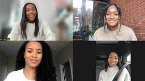 four spelman college students model in