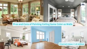 painting ceilings same color as walls