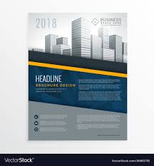 Blue Annual Report Brochure Cover Page Design
