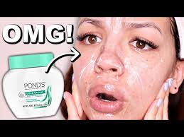 i used pond s cold cream for one week