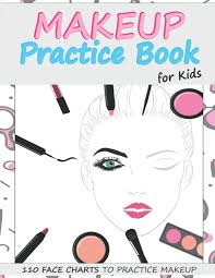 makeup practice book for kids basic
