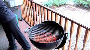 weber charcoal barbecue