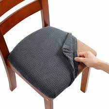 Retractable Jacquard Chair Seat Cover