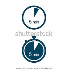 5 Min Timer Icons Stock Vector Royalty Free 459948160 Shutterstock