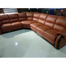 l shape leather sofa set