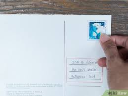 Wo kommt die briefmarke hin : Eine Postkarte Adressieren 6 Schritte Mit Bildern Wikihow