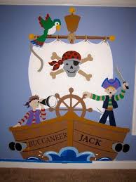 The Buccaneer Wall Mural Pirate Theme