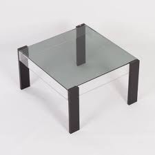 Small Square Vintage Coffee Table Made
