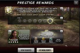 Prestige System Walking Dead Road To Survival Wikia Fandom
