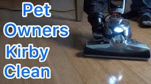 clean hard floors with kirby vacuum