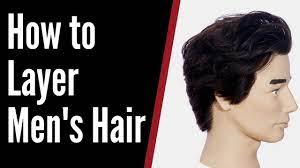 how to layer men s hair thesalonguy