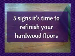 to refinish your hardwood floors
