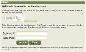 Online Service Tracking
