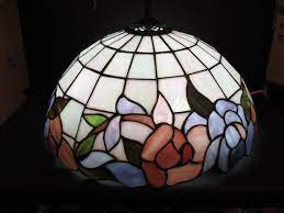 Stained Glass Hanging Lamp Shade
