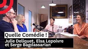 Julie Deliquet, Elsa Lepoivre et Serge Bagdassarian — Jean-Baptiste,  Madeleine... — QC ! s02e37 - YouTube