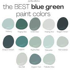 The Best Blue Green Paint Colors For