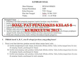 We did not find results for: Soal Dan Kunci Jawaban Pat Penjaskes Smp Kelas 8 Kurikulum 2013 Tahun Pelajaran 2018 2019 Didno76 Com