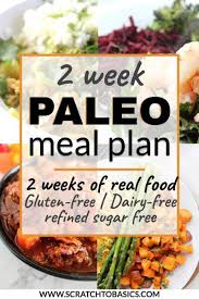 two week paleo meal plan with ping