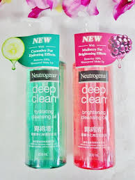 neutrogena deep clean cleansing oil
