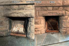 Stone Fireplace Cleaning Sealing