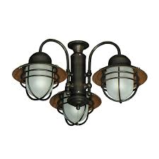 Oil rubbed bronze ceiling fans. Nautical Outdoor Ceiling Fan Light Kit Fl 362 180 Watts Of Illumination
