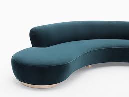 Holly Hunt Curved Sofa Unique