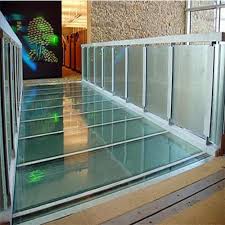 For Indoor And Outdoor Glass Flooring