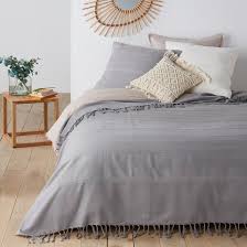 nedo cotton fringed bedspread la