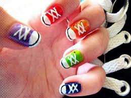 Having these designs, you can rock the next. Nail Design Guide Cool Nail Ideas Sneaker Nails Converse Nails Simple Nails