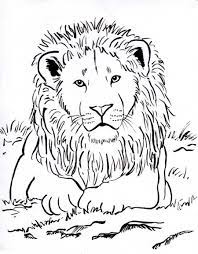 Hundreds of free spring coloring pages that will keep children busy for hours. Lion Coloring Pages Clipart And Other Free Printable Design Themes