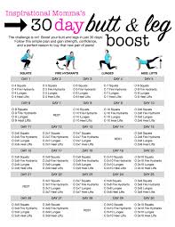 30 day workout challenge leg boost