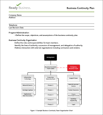 6 Business Continuity Plan Templates Word Apple Pages